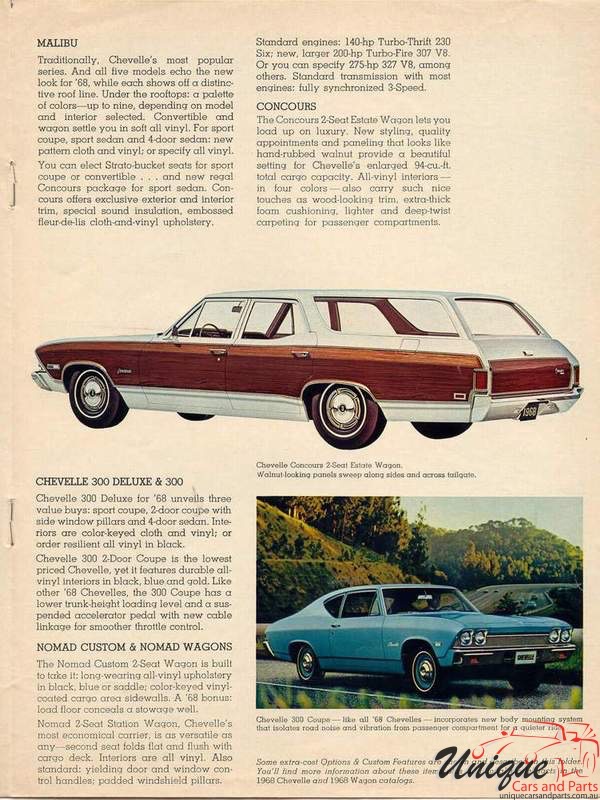 1968 Chevrolet Brochure Page 10